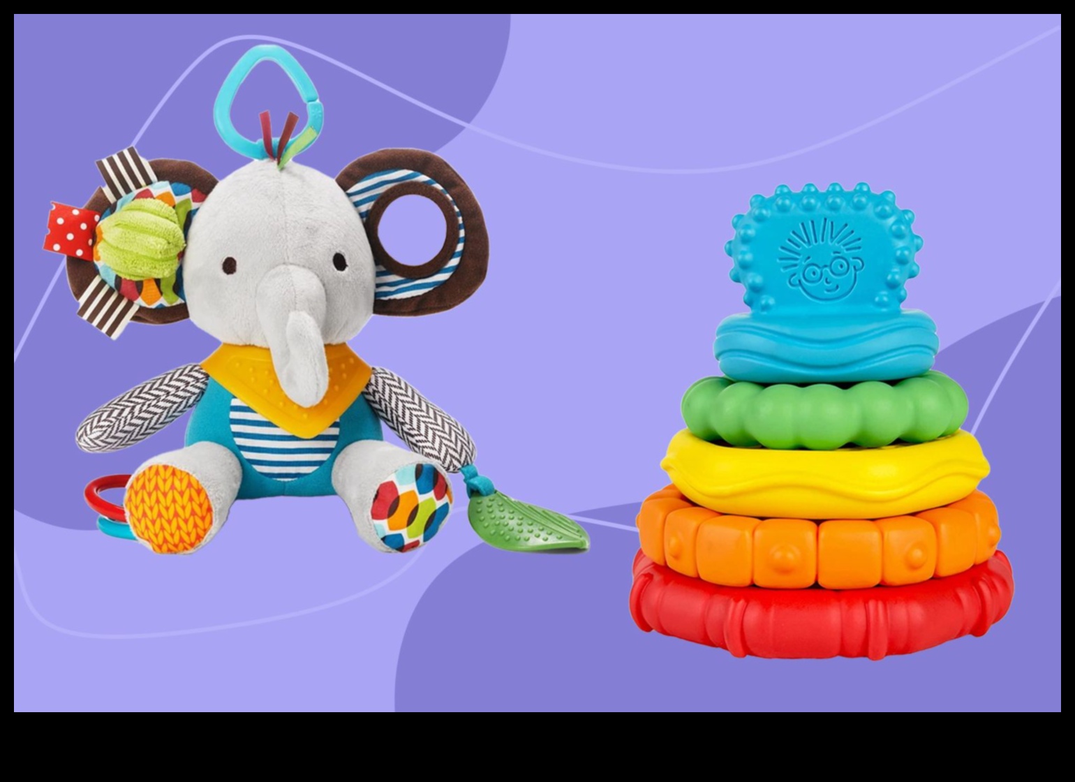 Priecīgi atklājumi: saistošas ​​rotaļlietas mazuļa augšanai