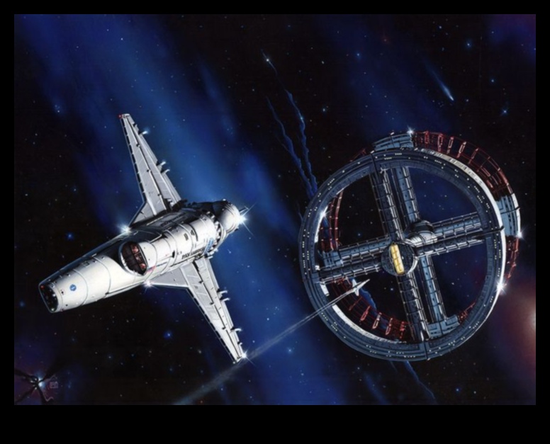 Galaktiskās odisejas: navigācija pa debess robežām ar futūristisku kosmosa kuģi