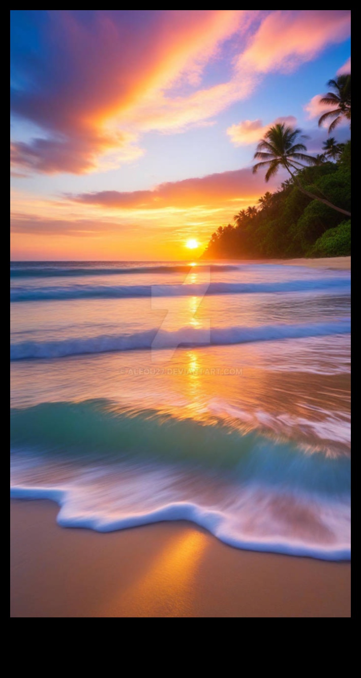 Tropu krēsla: paņēmieni saulrieta skaistuma iemūžināšanai paradīzē