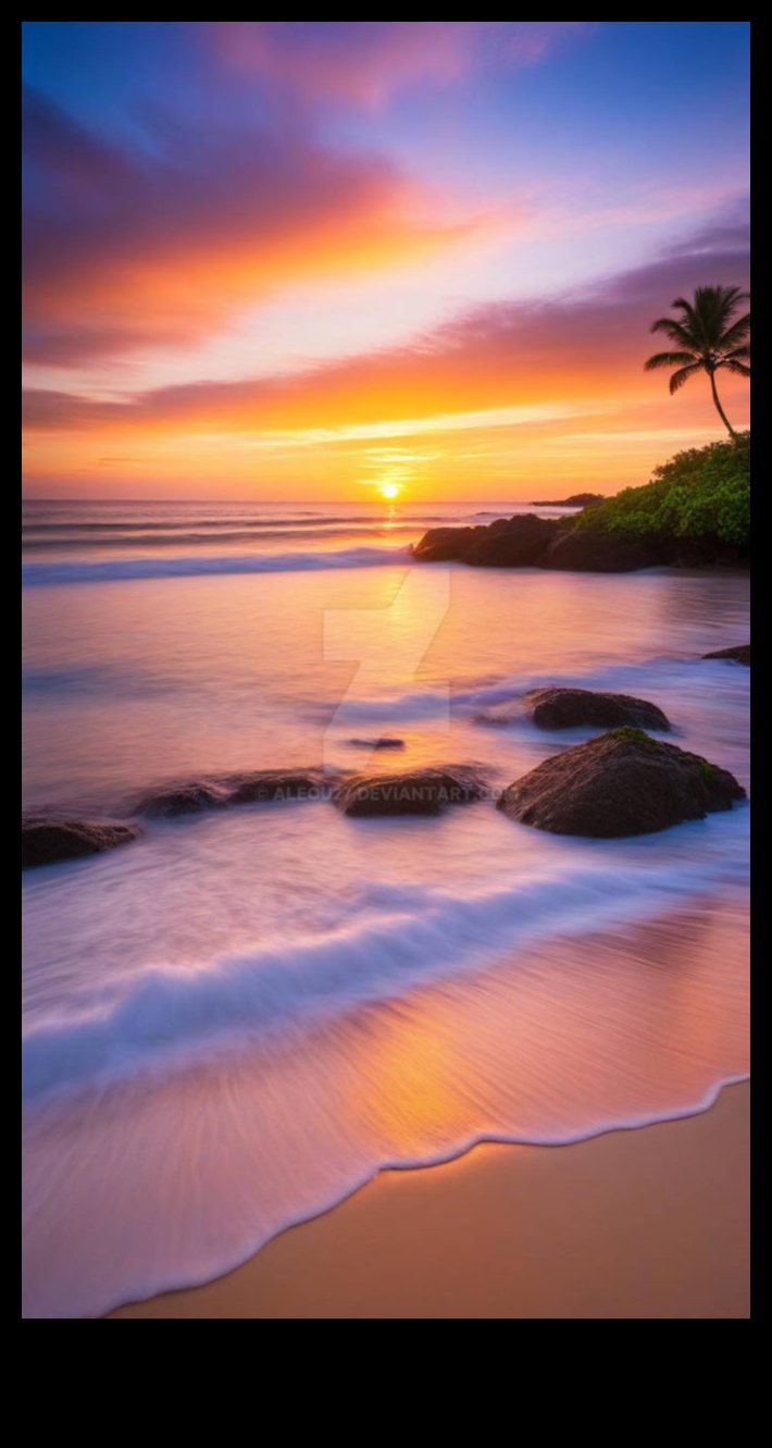 Tropu krēsla: paņēmieni saulrieta skaistuma iemūžināšanai paradīzē