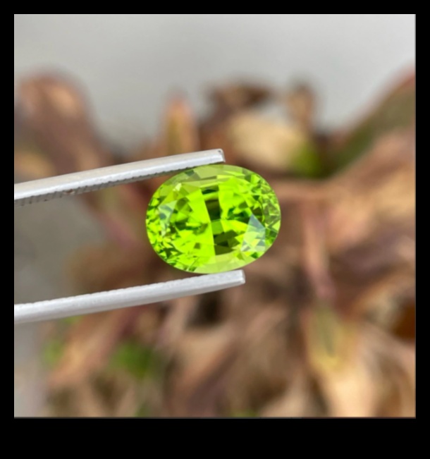 Peridot Panache: spīdiet spilgti koši zaļos dārgakmeņos