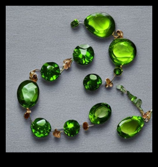 Peridot Panache: spīdiet spilgti koši zaļos dārgakmeņos