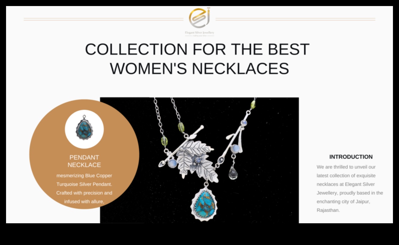 Apžilbinoša elegance: atklājiet savu mirdzumu ar mūsu ekskluzīvo kaklarotu kolekciju