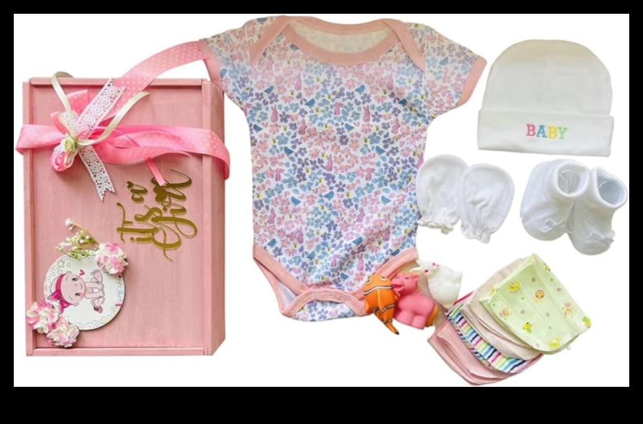 Priecīgi pārsteigumi: laimes iesaiņošana ar mazuļa dāvanām