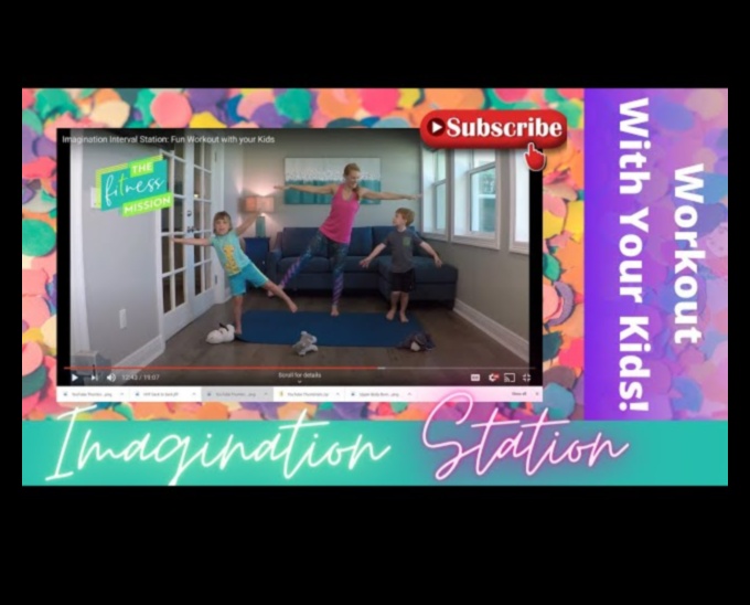 Iztēles stacija: bērnu treniņi, kas piepildīti ar radošumu