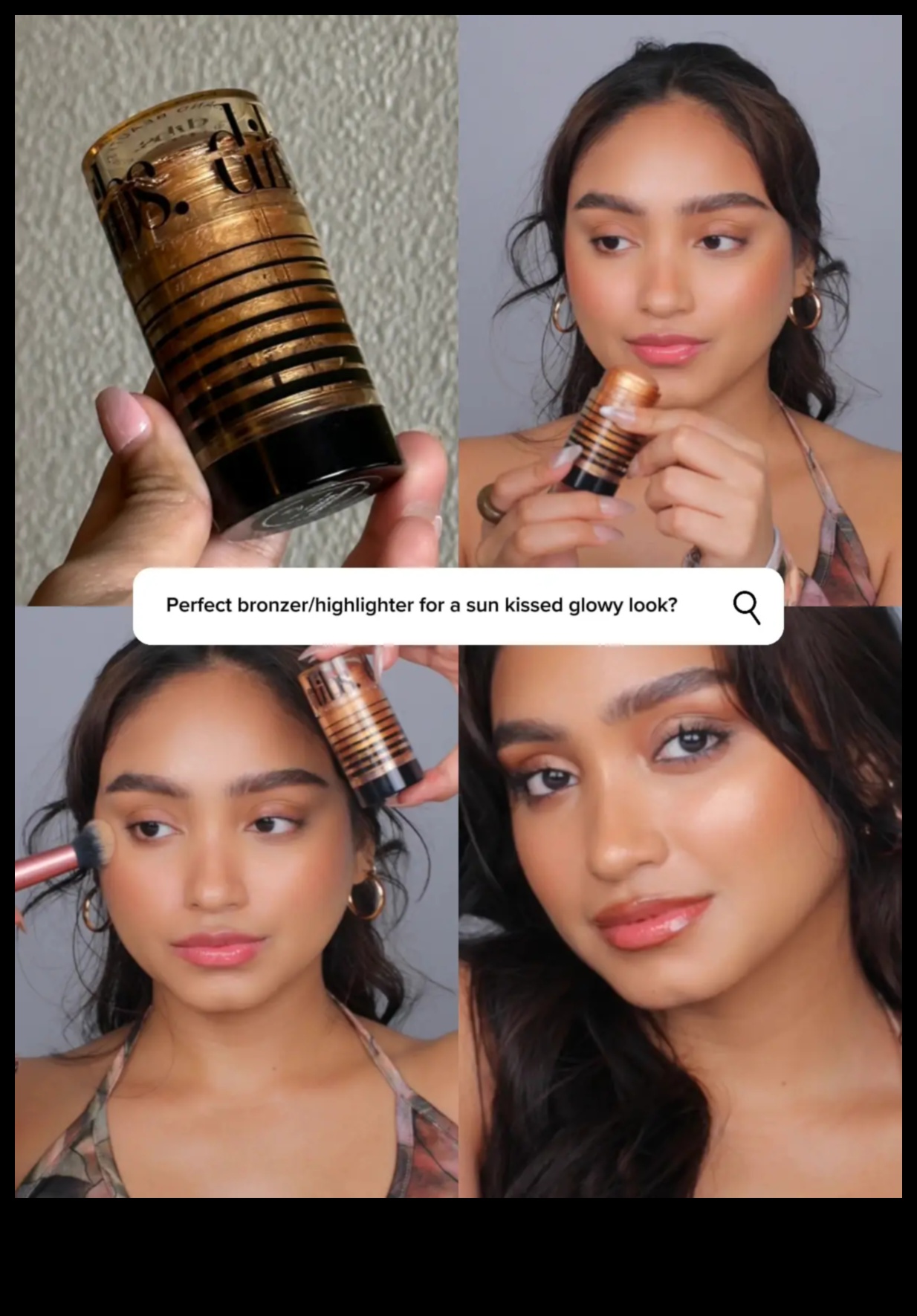 Marķiera un bronzas krāsas savienošana pārī: uzlabojiet savas funkcijas, lai iegūtu maksimālu mirdzumu