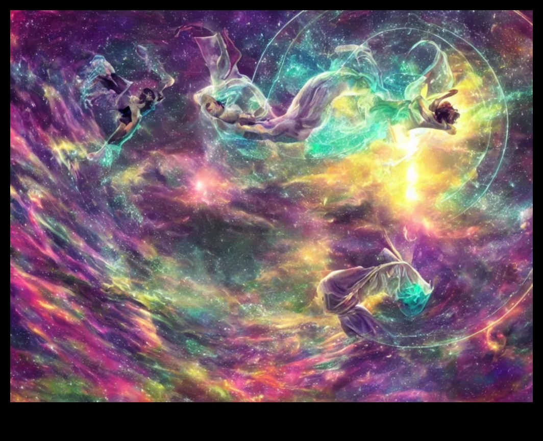 Astrālā suspensija: nulles gravitācijas vides ēteriskā deja