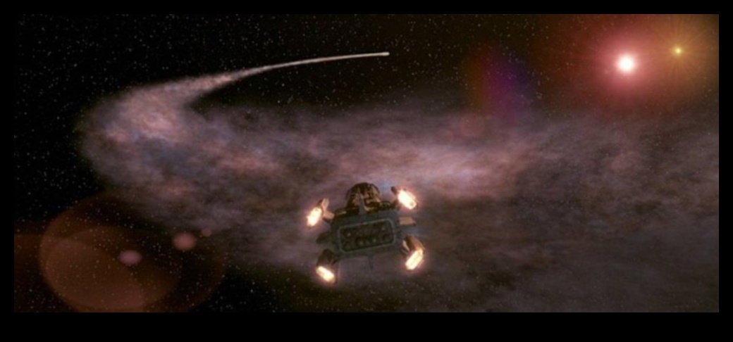 Aiz Zemes horizonta: piedzīvojumi uz modernā kosmosa kuģa