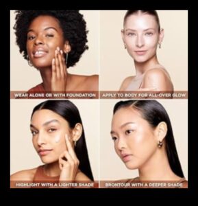 Marķiera un bronzas krāsas savienošana pārī: uzlabojiet savas funkcijas, lai iegūtu maksimālu mirdzumu