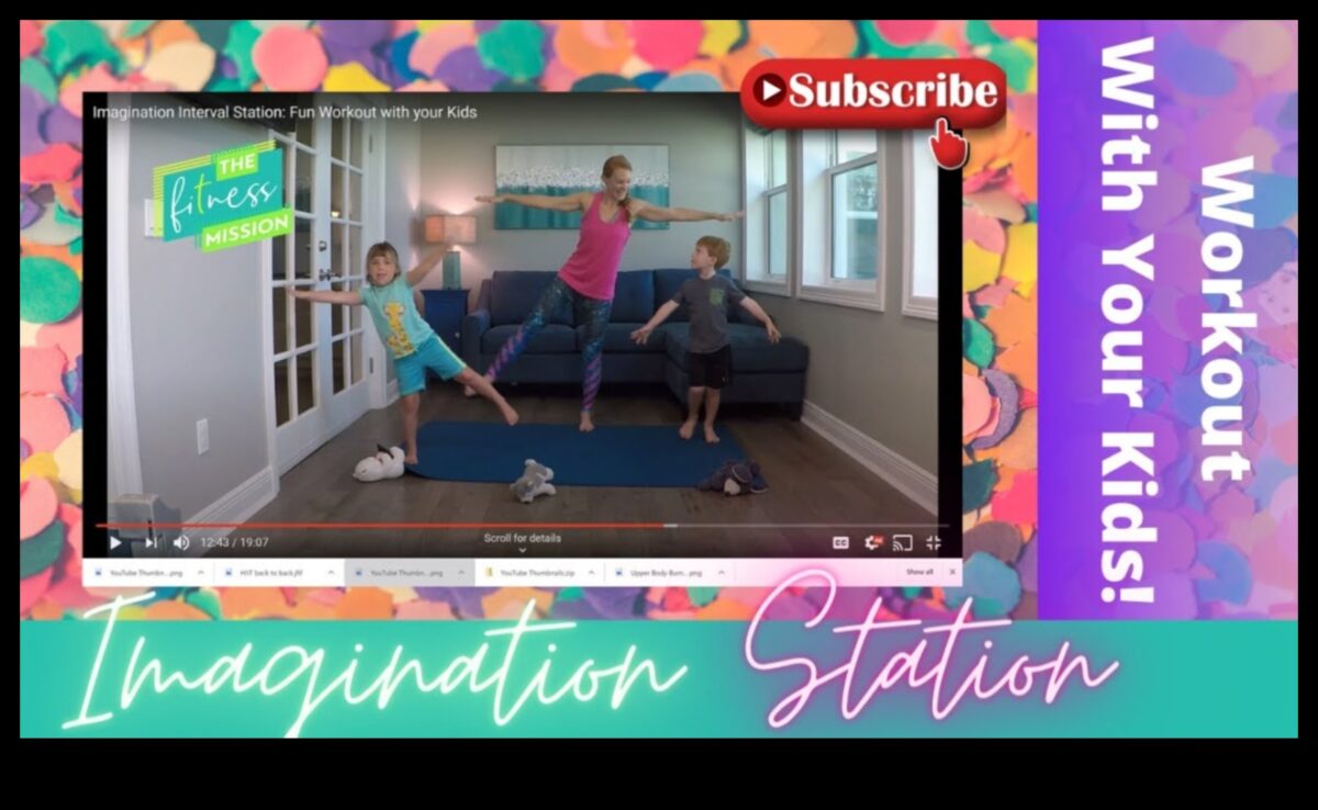 Iztēles stacija: bērnu treniņi, kas piepildīti ar radošumu