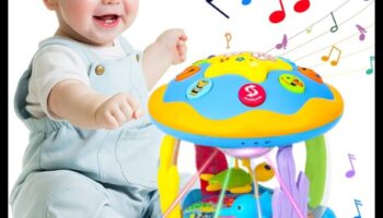 Priecīgi atklājumi: saistošas ​​rotaļlietas mazuļa augšanai