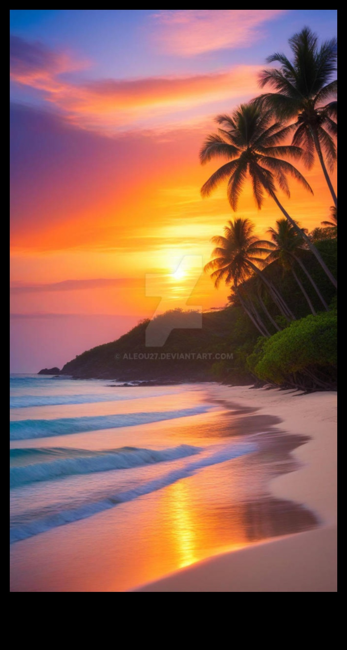 Tropu krēsla: paņēmieni saulrieta skaistuma iemūžināšanai paradīzē